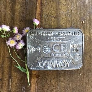 70s trucker belt buckle